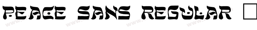 Peace Sans Regular字体转换